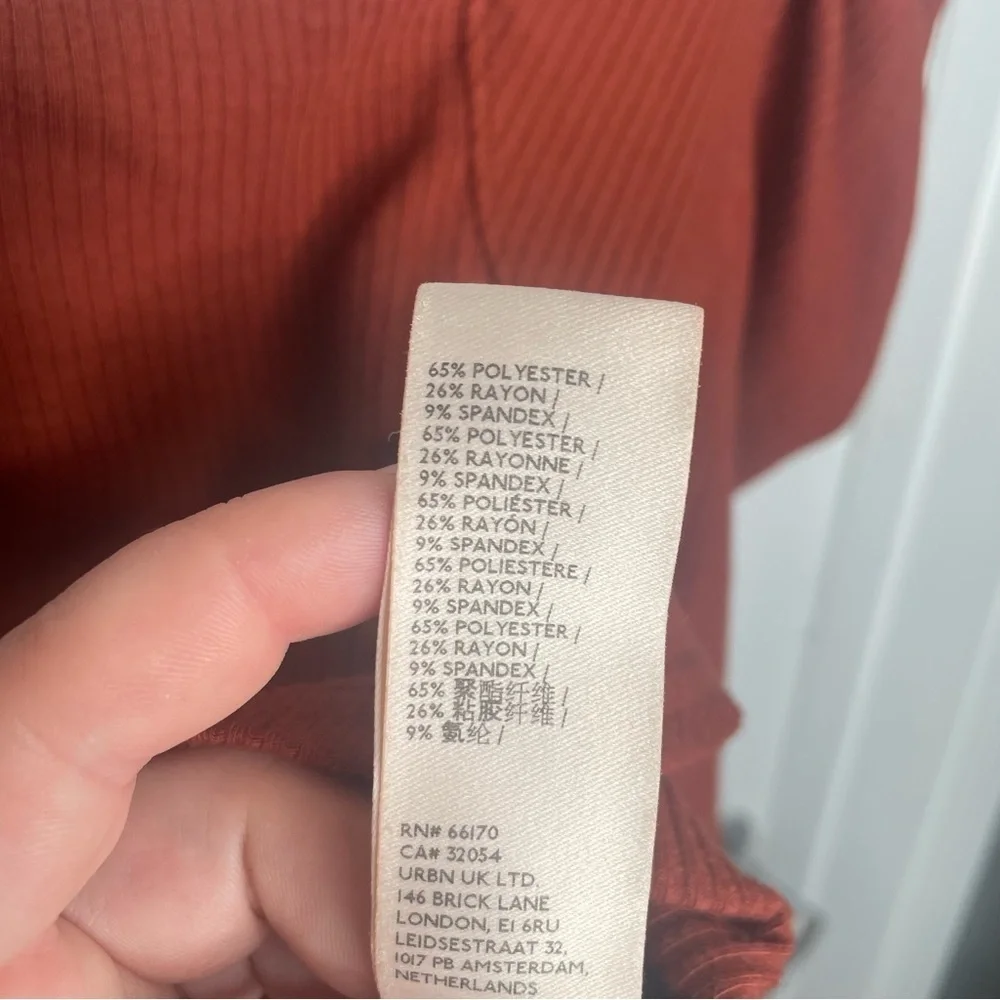Free People 65% polyester